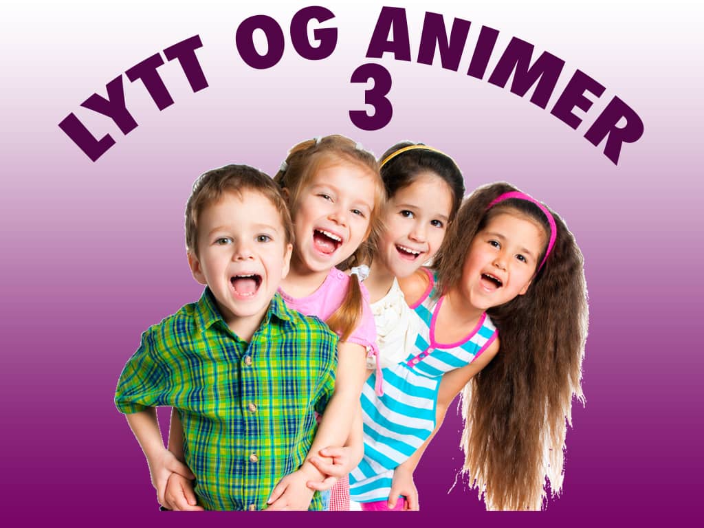 Lytt og animer 3, spill, cover