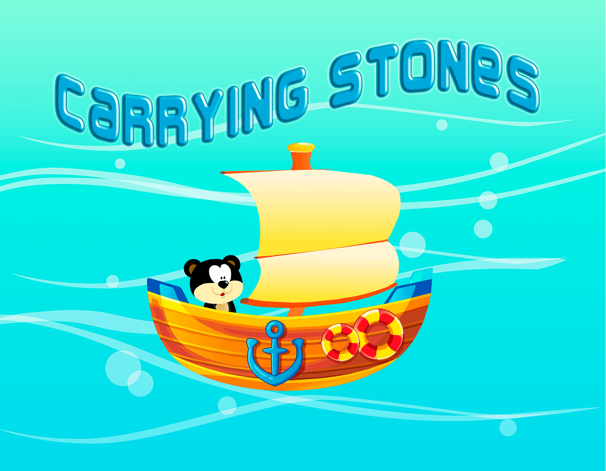 Carrying Stones, game, spill, cover