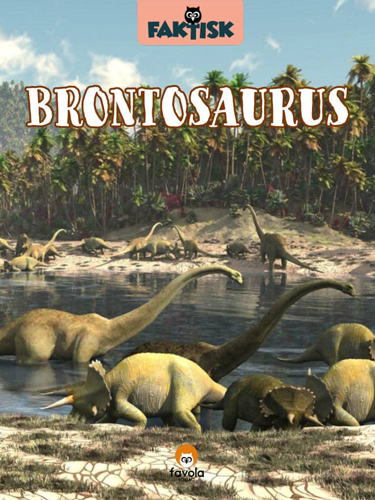 Brontosaurus, cover, ebok, epub