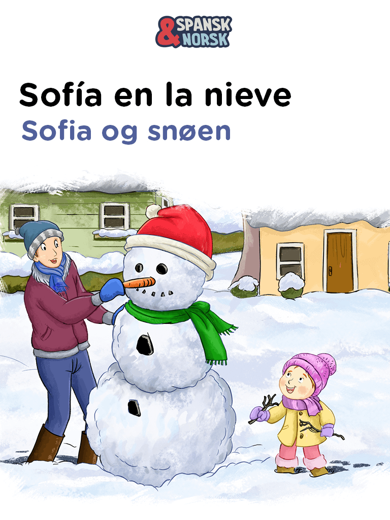 Sofia og snoen spansk-norsk forside