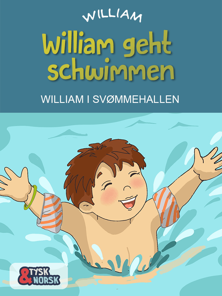 William i svømmehallen tysk norsk cover ebok epub