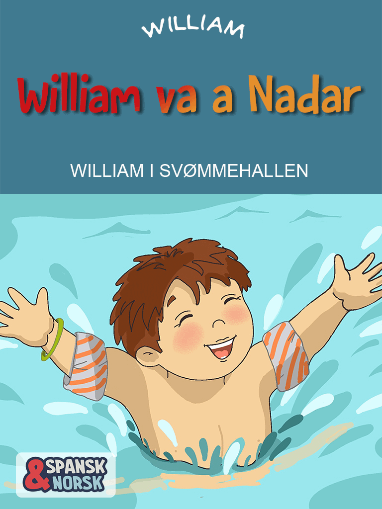 William i svømmehallen spansk norsk cover ebok