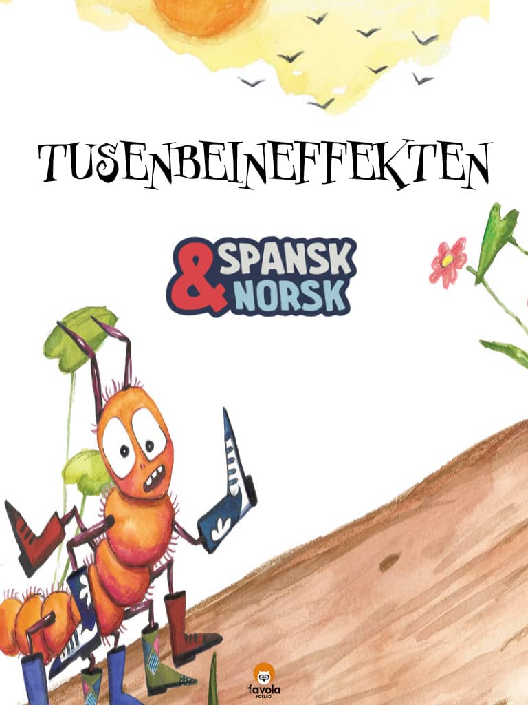Tusenbeineffekten spansk norsk cover forside