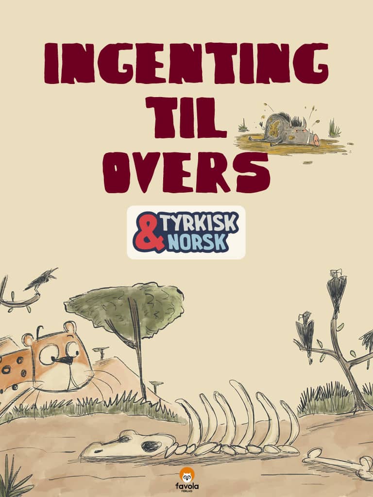 Ingenting til overs tyrkisk norsk forside cover