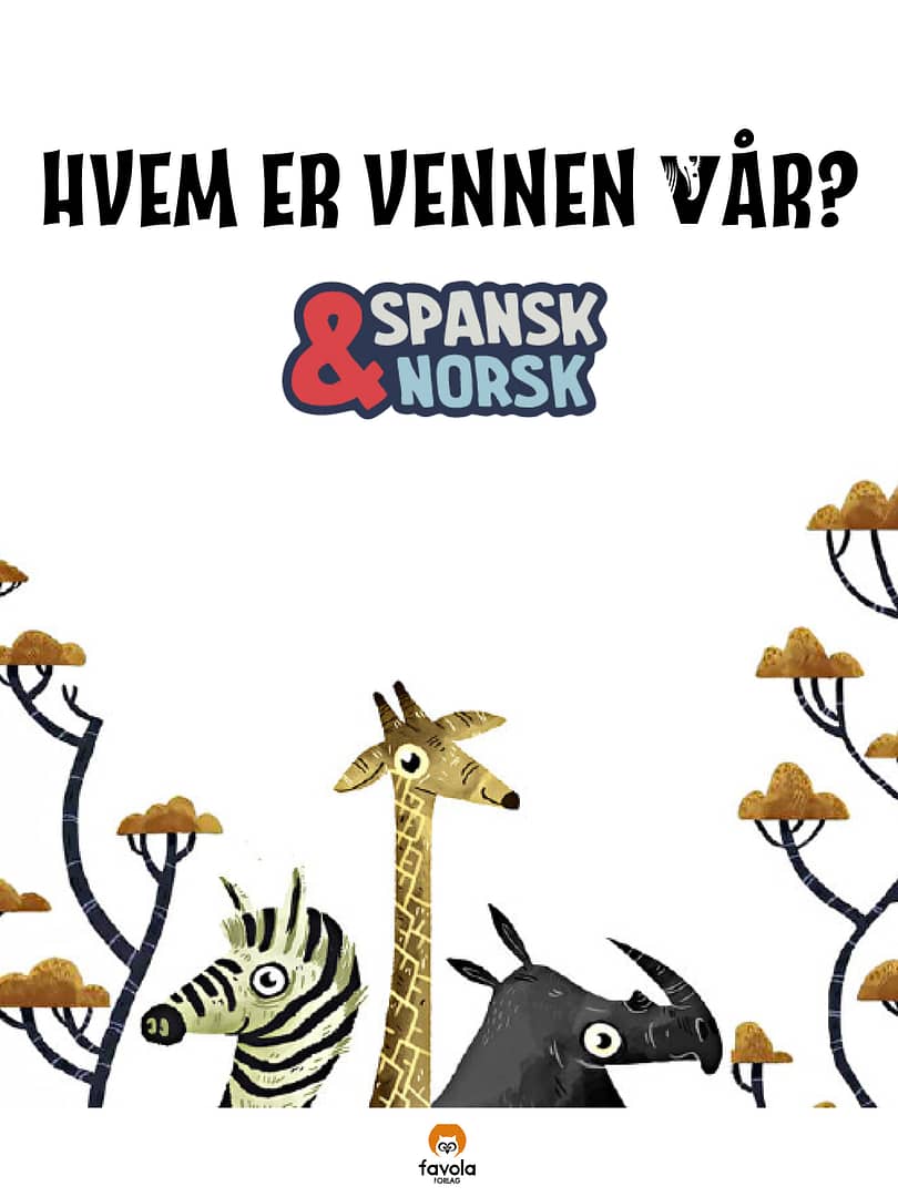 Hvem er vennen vår spansk norsk forside cover