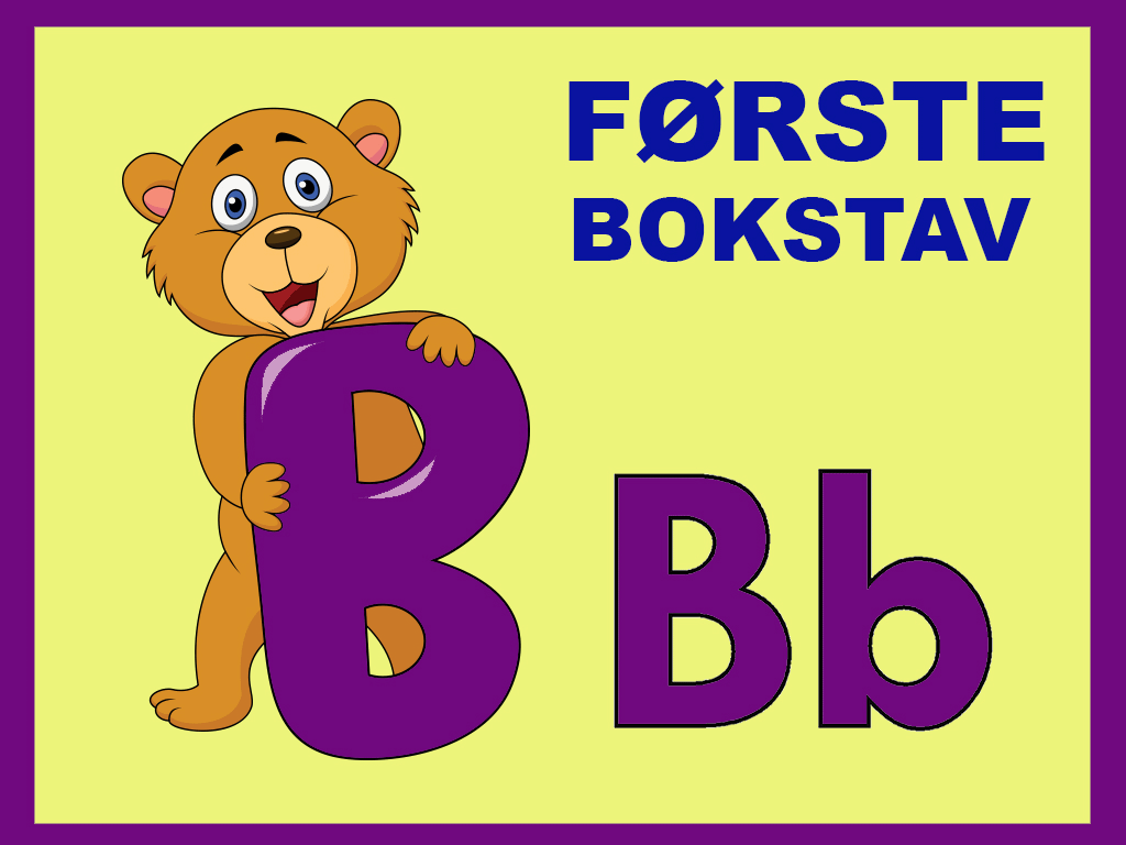 Bokstav B - Barnas.com