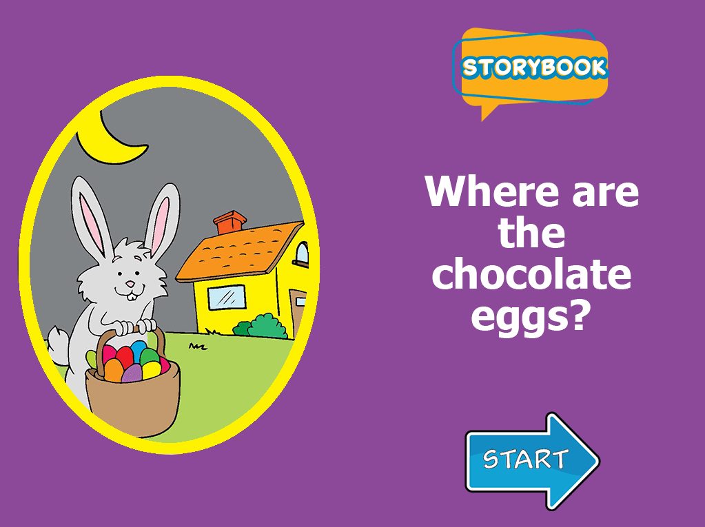 Where are the chocolate eggs?